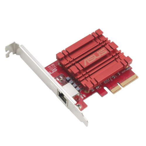 Asus (XG-C100C V3) 10GBase-T PCI Express Network Adapter, Backwards Compatible, Built-in QoS - PC Gear UK