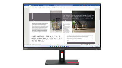 Lenovo ThinkVision S27i-30, Full HD 1920x1080, IPS, 100Hz, 6ms, 16:9, WLED Monitor