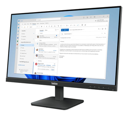 Lenovo ThinkVision S24-4e, Full HD 1920x1080, 100Hz, 4ms, 16:9, WLED Monitor