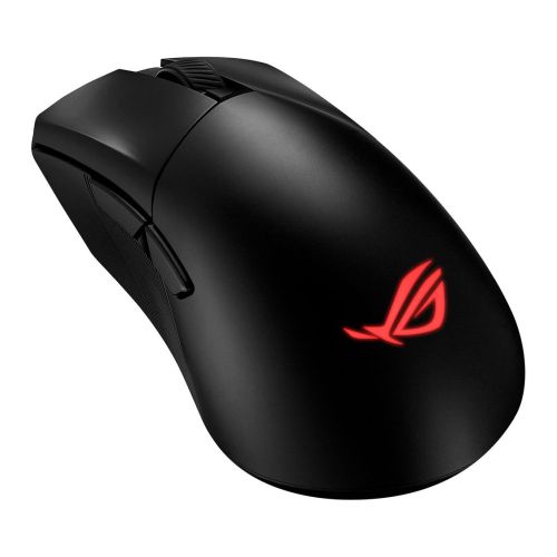 Asus ROG Gladius III Wireless/Bluetooth/USB Aimpoint Gaming Mouse, 36000 DPI, Swappable Switches, 0 Click Latency, RGB, Mouse Grip Tape - PC Gear UK