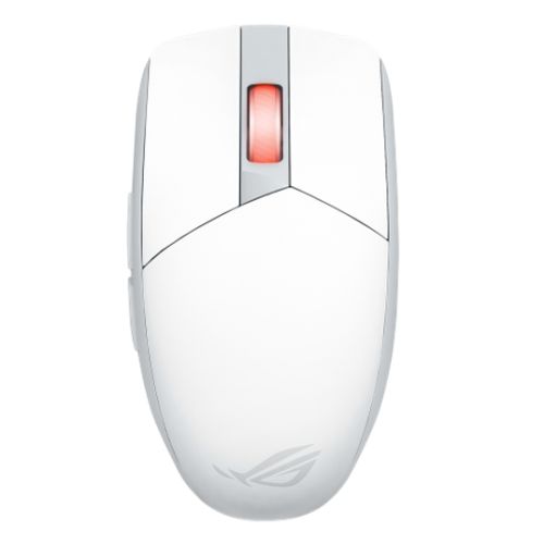 Asus ROG Strix Impact III Wireless/Bluetooth Ultralight Gaming Mouse, 36000 DPI, ROG AimPoint Sensor, SpeedNova, RGB Lighting, Moonlight White - PC Gear UK