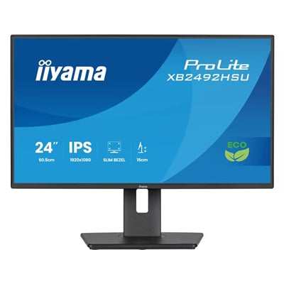 iiyama ProLite XB2492HSU-B1 24" Full HD IPS 120Hz Business Monitor