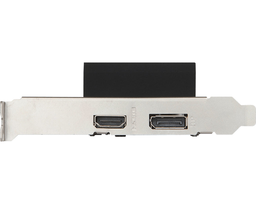 MSI GeForce GT 1030 2GHD4 LP OC, 2GB GDDR4, Low Profile, Passive, PCIe 3.0 Graphics Card