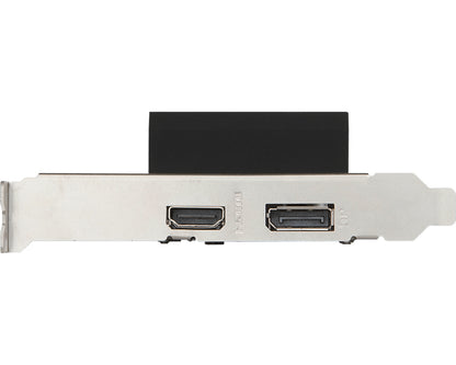 MSI GeForce GT 1030 2GHD4 LP OC, 2GB GDDR4, Low Profile, Passive, PCIe 3.0 Graphics Card