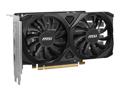 MSI GeForce RTX 3050 VENTUS 2X E 6G OC, 6GB GDDR6, PCIe 4.0, Dual Fan Graphics Card