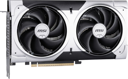 MSI GeForce RTX 5060 Ti 8G VENTUS 2X OC PLUS, 8GB GDDR7, 4608 CUDA Cores, 2602MHz Boost, PCIe 5.0, HDMI 2.1b, 3x DP 2.1b, 180W, SFF-Ready