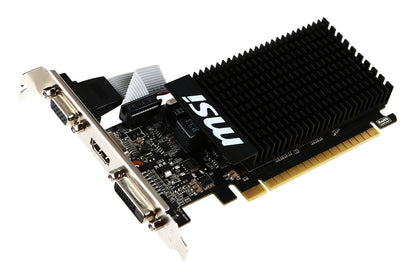 MSI GeForce GT 710 2GD3H LP, 2GB GDDR3, Low Profile, Passive Cooling