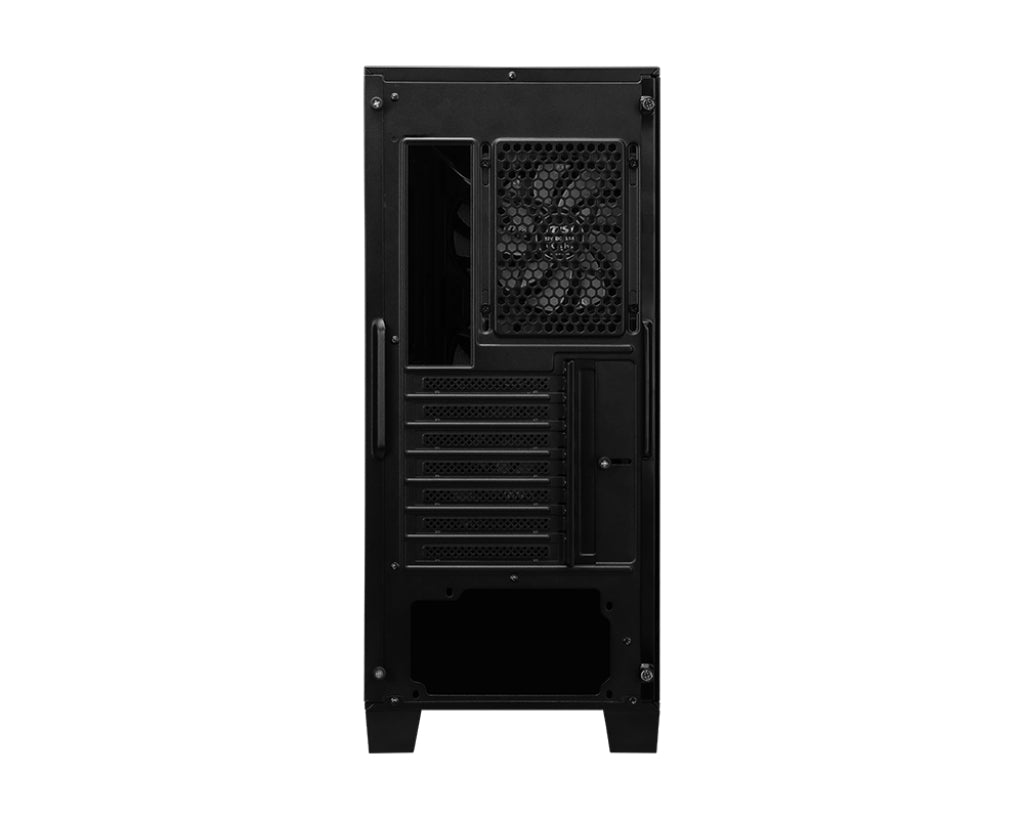 MSI MAG Forge 120A AIRFLOW, Midi Tower ATX Gaming Case, 6x 120mm ARGB Fans, Tempered Glass, Mesh Front, ATX/mATX/Mini-ITX, Black