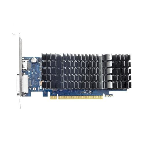 Asus GeForce GT1030, 2GB DDR5, PCIe3, DVI, HDMI, 1506MHz Clock, Silent, Low Profile (Bracket Included) - PC Gear UK