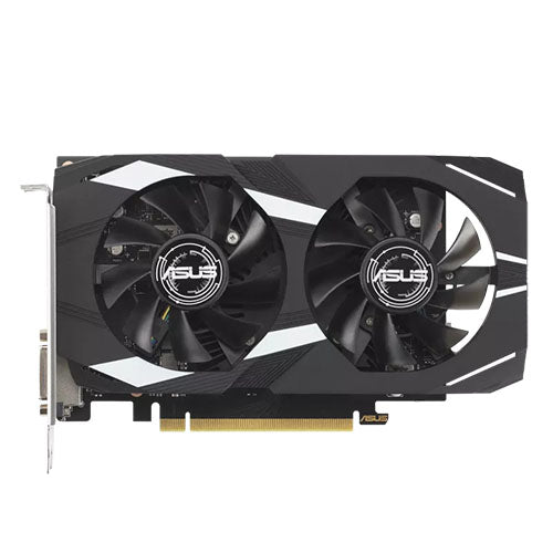 Asus DUAL RTX3050 OC, PCIe4, 6GB DDR6, DVI, HDMI, DP, 1537MHz Clock, Overclocked - PC Gear UK