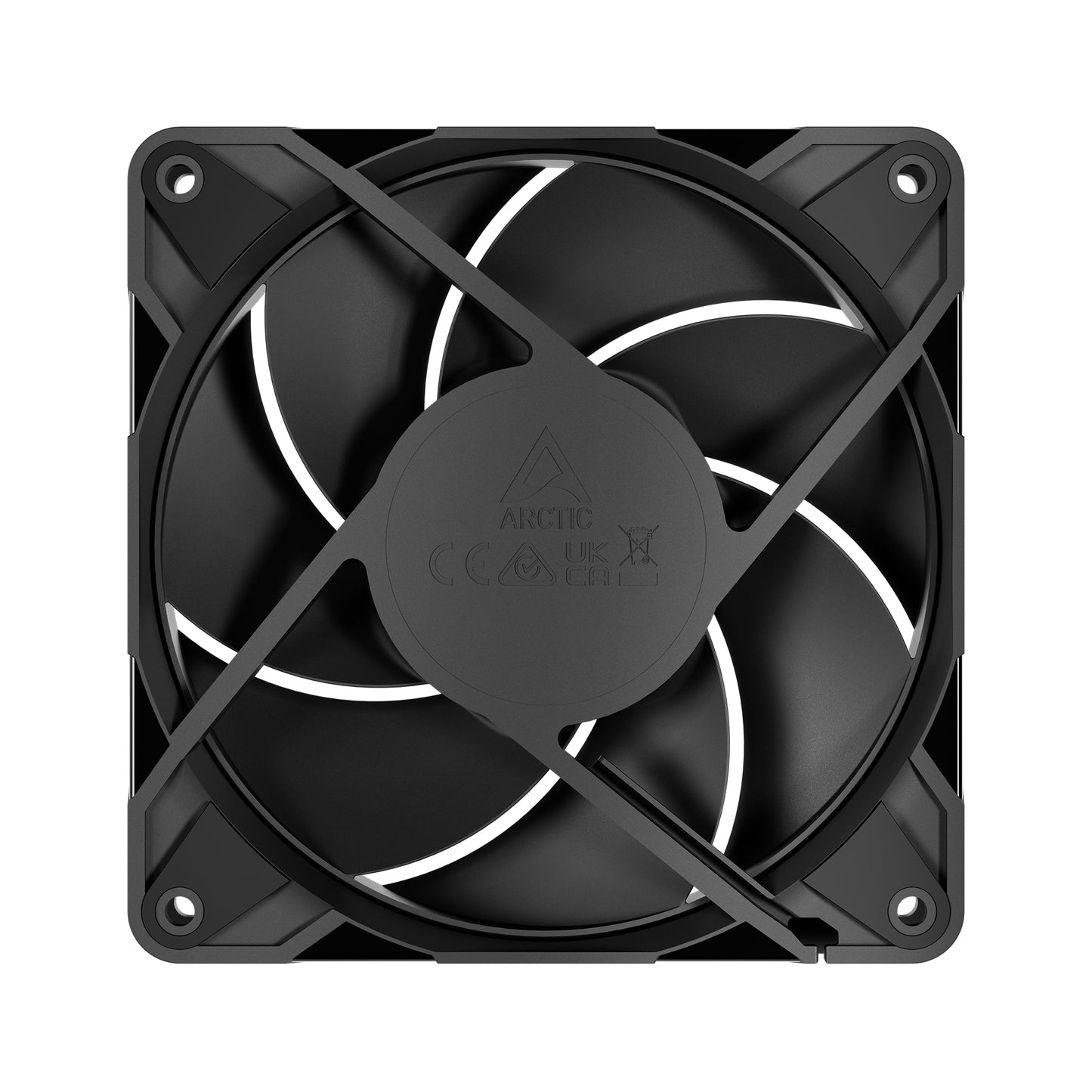 ARCTIC P12 Pro PST CO, 120mm PWM Fan, Dual Ball Bearing, PST Daisy-Chain, Black