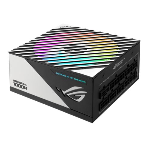 Asus 1000W ROG LOKI SFX-L Platinum PSU, Small Form Factor, Fully Modular, 80+ Platinum, ATX 3.0, PCIe 5.0, RGB, ATX-to- SFX Bracket - PC Gear UK