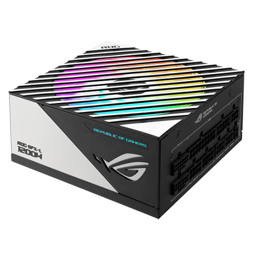 Asus 1200W ROG LOKI SFX-L Platinum PSU, Small Form Factor, Fully Modular, 80+ Platinum, ATX 3.1, PCIe 5.1, RGB, ATX-to- SFX Bracket - PC Gear UK