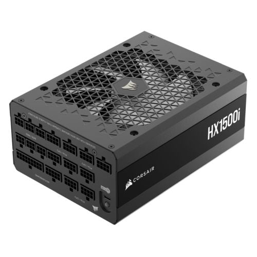 Corsair 1500W HX1500i (C20) V3 PSU, Fluid Dynamic Fan, Fully Modular, Ultra-Low Noise, 80+ Platinum, ATX 3.1, PCIe 5.1 - PC Gear UK