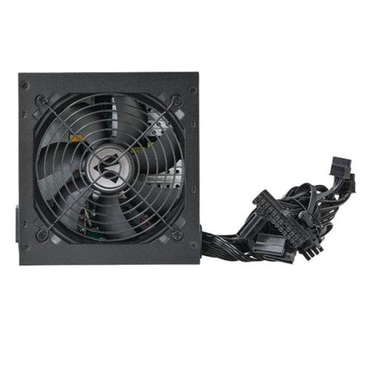 Vida Lite 500W ATX PSU, Fluid Dynamic Ultra-Quiet Fan, Flat Black Cables, Power Lead Not Included, Black