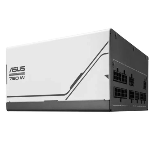 Asus Prime 750W Gold Gaming PSU, Double Ball Bearing Fan, Fully Modular, 80+ Gold, ATX 3.0, PCIe 5.0 - PC Gear UK