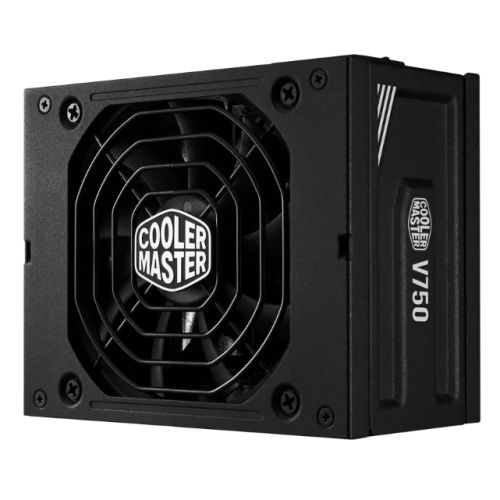 Cooler Master 750W V SFX Gold 750 ATX 3.1 PSU, Fully Modular, FDB Bearing Fan, 80+ Gold, SFX-to-ATX Bracket, PCIe 5.1 - PC Gear UK