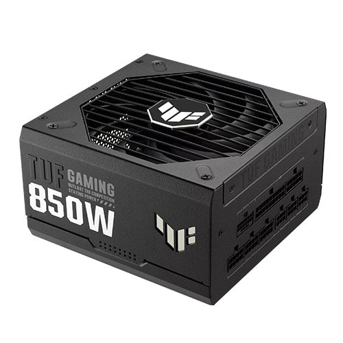 Asus 850W TUF Gaming Gold PSU, Fully Modular, 80+ Gold, Double Ball Bearing Fan, ATX 3.1, PCIe 5.1 - PC Gear UK