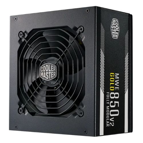 Cooler Master 850W MWE Gold V2 ATX 3.1 PSU, Fully Modular, HDB Bearing Fan, 80+ Gold, PCIe 5.1 - PC Gear UK