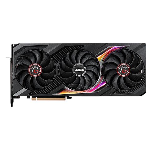 Asrock RX7900 XTX Phantom Gaming OC, PCIe4, 24GB DDR6, HDMI, 3 DP, 2615MHz Clock, Overclocked, RGB - PC Gear UK