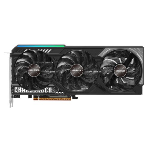 Asrock RX9070 Challenger 16GB, PCIe5, 16GB DDR6, HDMI, 3 DP, 2070MHz Clock, LED Indicator - PC Gear UK