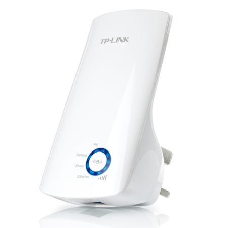 TP-LINK (TL-WA850RE) 300Mbps Wall-Plug Wifi Range Extender, 1 LAN, AP Mode - PC Gear UK