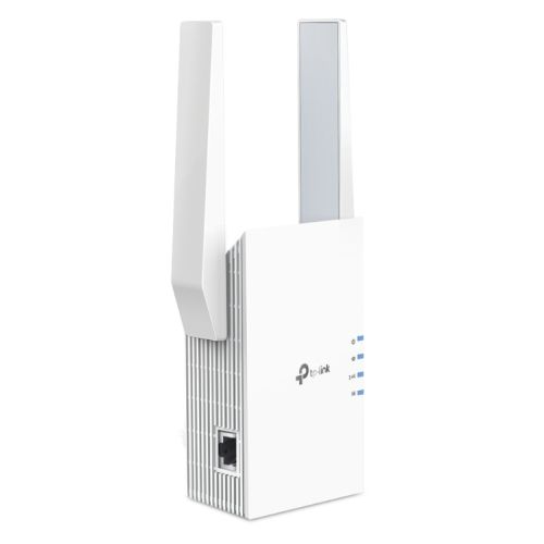 TP-LINK (RE705X) AX3000 Dual Band Mesh Wall-Plug Wi-Fi 6 Range Extender, External Antennas, EasyMesh Compatible, AP Mode, App Control - PC Gear UK