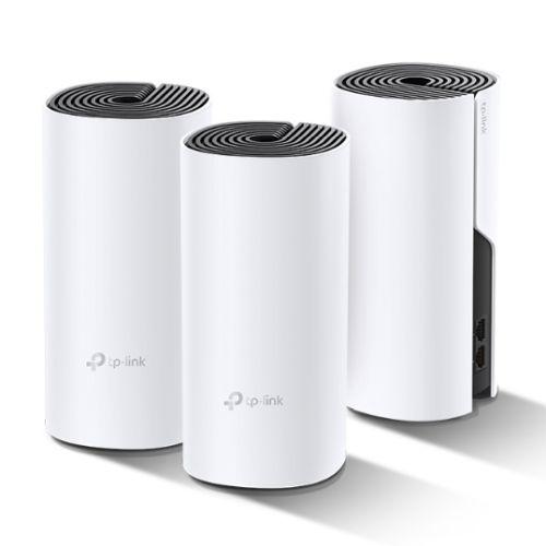 TP-LINK (DECO P9) Whole-Home Hybrid Mesh Wi-Fi System with Powerline, 3 Pack, Dual Band AC1200 + HomePlug AV1000 - PC Gear UK