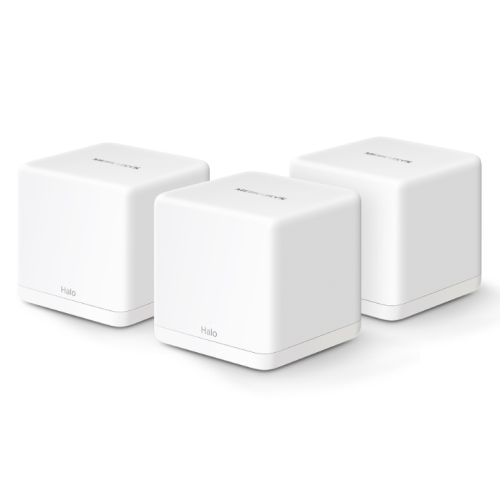 Mercusys (Halo H1500X 3-Pack) AX1500 Dual Band Whole Home Mesh Wi-Fi 6 System, OFDMA & MU-MIMO - PC Gear UK