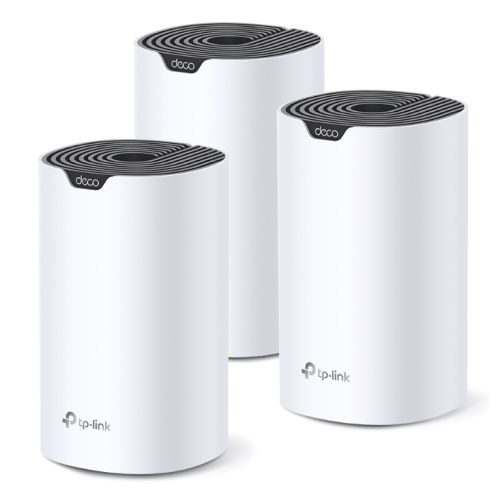 TP-LINK (DECO S7) Whole-Home Mesh Wi-Fi System, 3 Pack, Dual Band AC1900, MU-MIMO, Robust Parental Controls, 3x GB LAN on each Unit - PC Gear UK