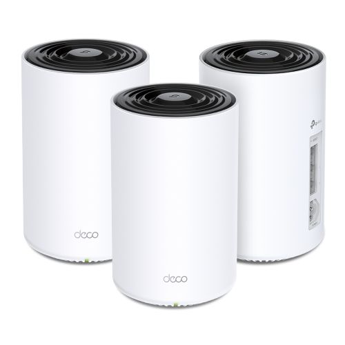 TP-LINK DECO PX50 + G1500 Dual Band Whole Home Powerline Mesh WiFi 6 Wireless System, 3 Pack, 3x LAN, AX3000, 1.5Gbps Powerline - PC Gear UK