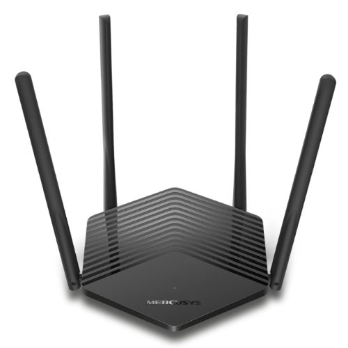 Mercusys (MR60X) AX1500 Wireless Dual Band Router, MU-MIMO, OFDMA, 1x GB WAN + 2x GB LAN - PC Gear UK