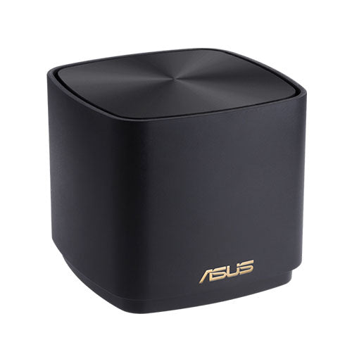 Asus (ZenWiFi XD4 Plus) AX1800 Dual Band Mesh Wi-Fi 6 System, Single Unit, AiMesh, AiProtection, Wall Mountable, Black - PC Gear UK