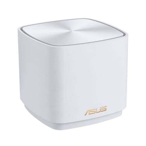 Asus (ZenWiFi XD4 Plus) AX1800 Dual Band Mesh Wi-Fi 6 System, Single Unit, AiMesh, AiProtection, Wall Mountable, White - PC Gear UK