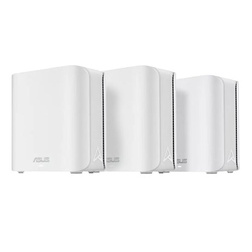 Asus (ZenWiFi BD4) BE3600 Dual Band Wi-Fi 7 AiMesh Extendable Routers (3 Pack), Up to 6,500 sq.ft, 2x 2.5G Ports, VPN, 3 SSIDs - PC Gear UK