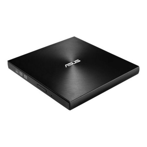 Asus (ZenDrive U7M) External Slimline DVD Re-Writer, USB, 8x, Black, M-Disc Support, Cyberlink Power2Go 8 - PC Gear UK