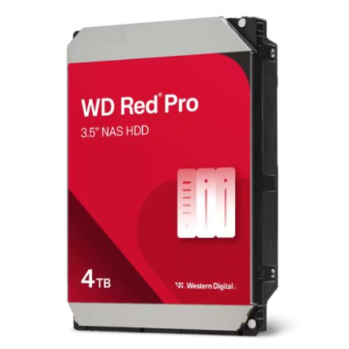 WD 3.5", 4TB, SATA3, Red Pro NAS Hard Drive, 7200RPM, 256MB Cache, OEM - PC Gear UK