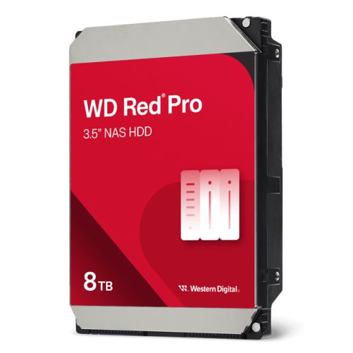 WD 3.5", 8TB, SATA3, Red Pro NAS Hard Drive, 7200RPM, 256MB Cache, OEM - PC Gear UK
