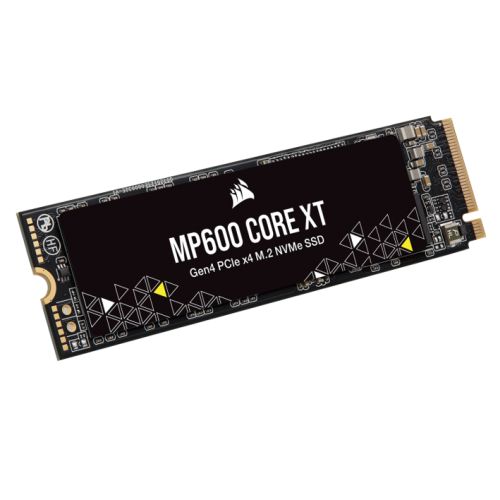 Corsair 2TB MP600 CORE XT M.2 NVMe Gen4 SSD, M.2 2280, PCIe4, 3D QLC NAND, R/W 5900/5000 MB/s, 800K/1000K IOPS - PC Gear UK