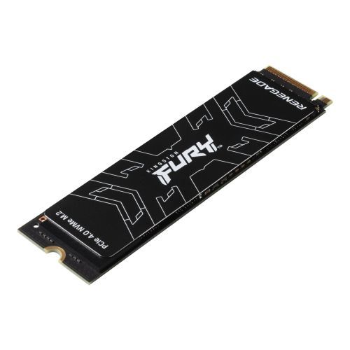 Kingston 4TB Fury Renegade M.2 NVMe SSD, M.2 2280, PCIe4, 3D TLC NAND, R/W 7300/7000 MB/s, 1M/1M IOPS, Aluminium Heatspreader - PC Gear UK