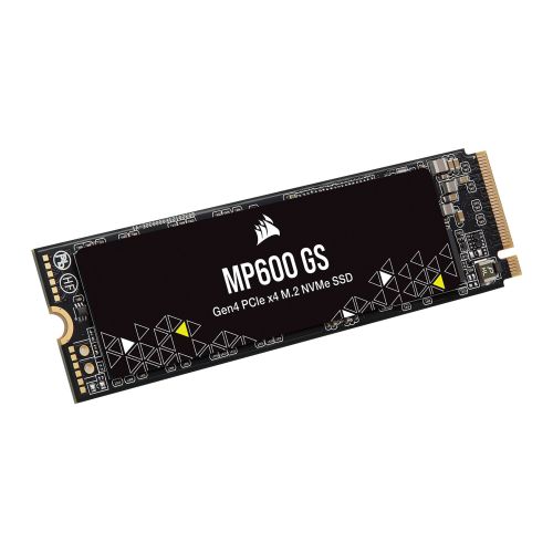 Corsair 500GB MP600 GS M.2 NVMe SSD, M.2 2280, PCIe4, 3D TLC NAND, R/W 4800/3500 MB/s, 700K/450K IOPS - PC Gear UK