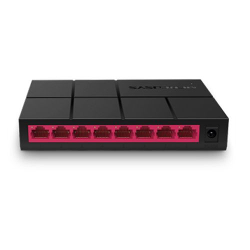 Mercusys (MS108G) 8-Port Gigabit Unmanaged Desktop Switch, Plastic Case - PC Gear UK