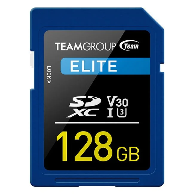 TEAM 128GB ELITE A1 MICROSDXC CARD (TEAUDX128IV3A13)