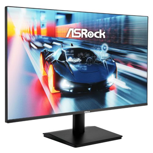 Asrock 27" Challenger Gaming Monitor (CL27FFA), IPS, 1920 x 1080, 1ms, VGA, HDMI, 120Hz, 123% sRGB, Flicker Free, VESA - PC Gear UK