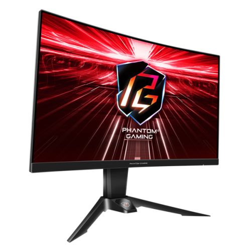 Asrock 27" QHD Curved Gaming Monitor (PG27Q15R2A), 2560 x 1440, 1ms, 2 HDMI, DP, 165Hz, VESA - PC Gear UK