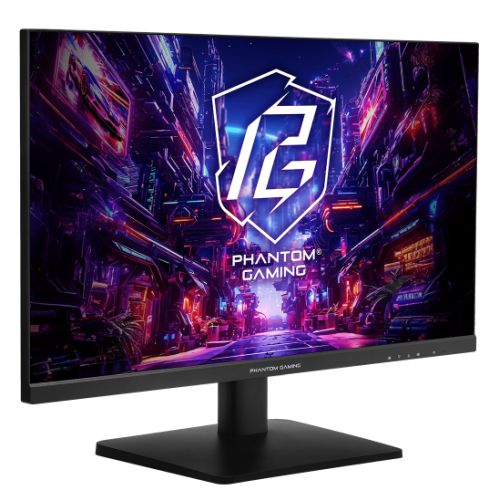 Asrock 27" QHD IPS Gaming Monitor (PG27QFT1B), 2560 x 1440, 1ms, 2 HDMI, DP, 180Hz, HDR 400, VESA - PC Gear UK