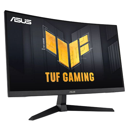Asus 27" TUF Gaming Curved Monitor (VG27VQ3B), 1920 x 1080, 1ms, 2 HDMI, DP, 180Hz, ELMB SYNC, Freesync, VESA - PC Gear UK