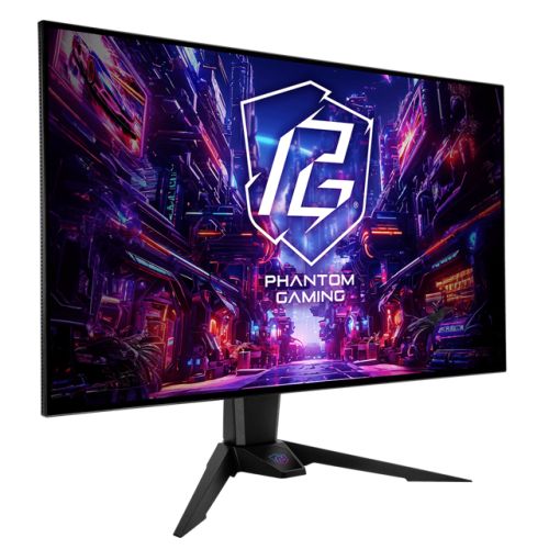 Asrock 31.5" 4K UHD WOLED Gaming Monitor (PGO32UFS), 3840 x 2160, 0.03ms, USB, 240Hz/FHD 480Hz, 99% DCI-P3, 132% sRGB, VESA - PC Gear UK