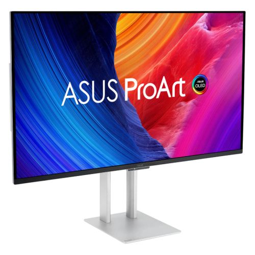 Asus 31.5" ProArt Display OLED 4K UHD Professional Monitor (PA32UCDM), QD-OLED, Ultra-slim, 3840 x 2160, 0.1ms, 240Hz, Thunderbolt , VESA - PC Gear UK