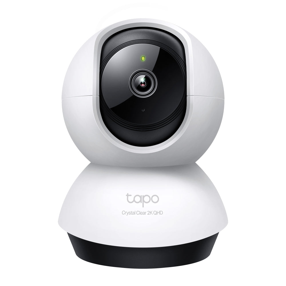 TP-Link Tapo C220 Pan/Tilt AI Home Security Wi-Fi Camera, 2K QHD, White